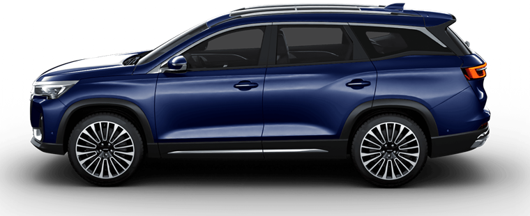 Jetour X90 Plus сбоку